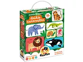 Czuczu Puzzle Do Pary Dzikie Zwierzęta 18m+ 2566
