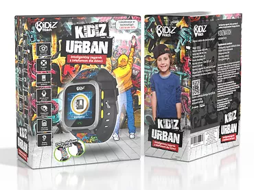 Smartwatch dla dzieci z połączeniami głosowymi KidiZ URBAN
