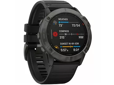 Smartwatch Garmin Fenix 6X Pro Sapphire Szary 51mm