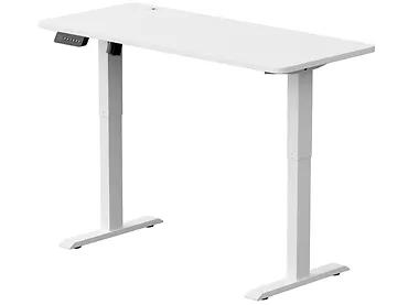 Biurko regulowane elektrycznie LEVANO SYSTEM Control Series 120 Białe