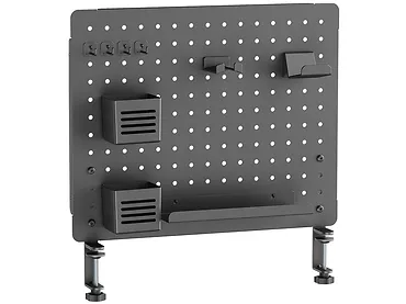 LEVANO SYSTEM Pegboard PG1 indywidualny organizer pracy, łatwy montaż czarny