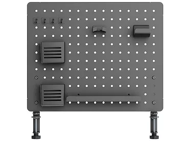 LEVANO SYSTEM Pegboard PG1 indywidualny organizer pracy, łatwy montaż czarny