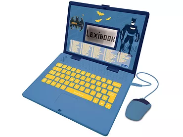 Dwujęzyczny laptop edukacyjny Lexibook Batman pol/ang