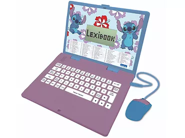 Dwujęzyczny laptop edukacyjny Lexibook Stitch pol/ang