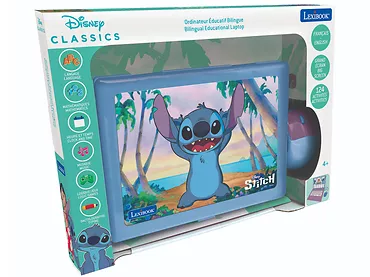 Dwujęzyczny laptop edukacyjny Lexibook Stitch pol/ang