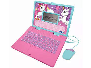Dwujęzyczny laptop edukacyjny Lexibook Unicorn pol/ang