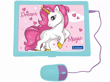 Dwujęzyczny laptop edukacyjny Lexibook Unicorn pol/ang