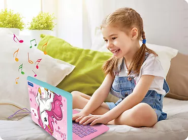 Dwujęzyczny laptop edukacyjny Lexibook Unicorn pol/ang