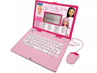Dwujęzyczny laptop edukacyjny Lexibook Barbie pol/ang