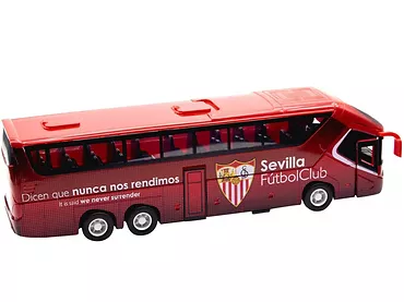 Autobus klubowy Sevilla FC 1:50 Czerwony