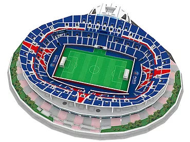 Puzzle 3D Stadion Parc de Princes PSG