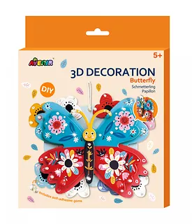 MG DYSTRYBUCJA Dekoracja 3D - Motyl