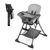 Kinderkraft Krzesełko do karmienia FOLDEE Szare