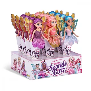 ZURU Sparkle Girlz Lalka Wróżka w rożku 10.5 cala display 12 sztuk