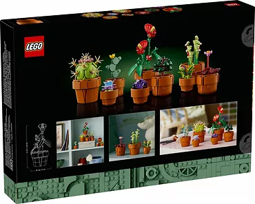 LEGO Klocki Icons 10329 Małe roślinki