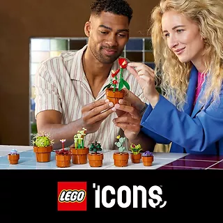 LEGO Klocki Icons 10329 Małe roślinki