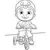 Trefl Puzzle 10x2 elementów Baby Maxi Cocomelon z kolorowanką