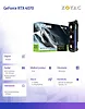 ZOTAC Karta graficzna GeForce RTX 4070 AMP AIRO 12GB GDDR6X 192bit 3DP