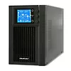 Qoltec Zasilacz awaryjny UPS, on-line, czysta fala sinusoidalna, 1KVA, 800W, LCD, USB