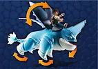 Playmobil Zestaw z figurkami Dragons 71082 Plowhorn & D'Angelo