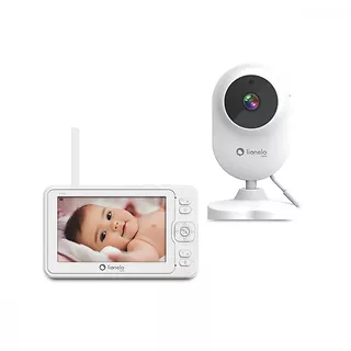 Lionelo Niania elektroniczna z kamerą Babyline 6.2 biała