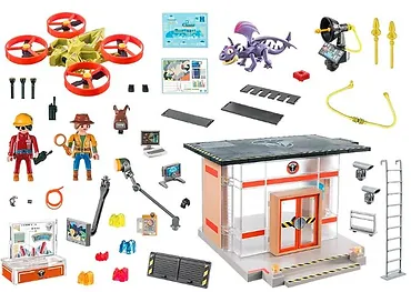 Playmobil Zestaw z figurkami Dragons 71084 Icaris Lab