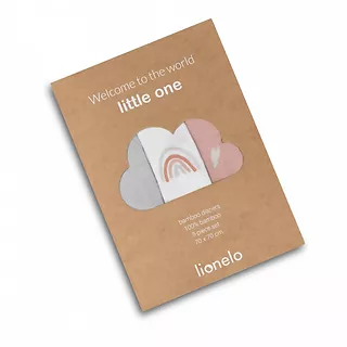 Lionelo Pieluszki dla dziecka Bamboo Set Rainbow