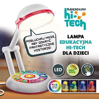 Lisciani Zestaw edukacyjny Hi Tech Moja lampka edukacyjna