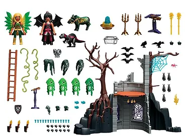 Playmobil Klocki Zestaw Ayuma 70807 Ruiny Bat Fairies
