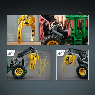 LEGO Klocki Technic 42157 Ciągnik zrywkowy John Deere 948L-II