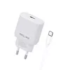 Beline Ładowarka sieciowa 30W GaN USB-C + kabel USB-C, biały