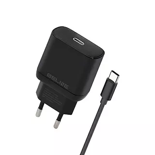 Beline Ładowarka sieciowa 30W GaN USB-C + kabel USB-C, czarna