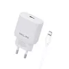 Beline Ładowarka sieciowa 30W GaN USB-C + kabel lightning, biała