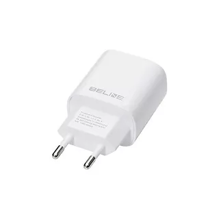 Beline Ładowarka sieciowa 30W GaN USB-C + USB-A, biała