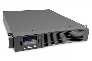 Digitus Zasilacz awaryjny UPS Online Rack 19" LCD, 1000VA/1000W, 2x12V/9Ah, 8xC13, USB, RS232, RJ45