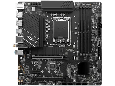 Płyta główna MSI PRO B760M-A WIFI DDR4 s1700 4DDR4 DP/HDMI mATX