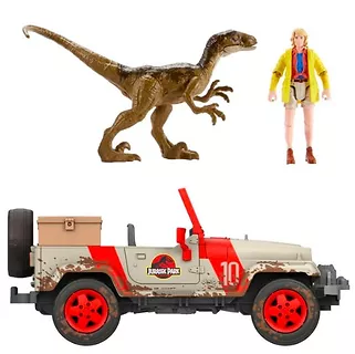 Mattel Zestaw figurek Jurassic World Ellie Sattler