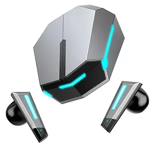 Onikuma Słuchawki bezprzewodowe douszne gamingowe T32 szare