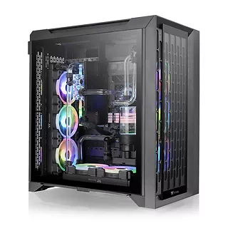 Thermaltake Obudowa CTE C700 ARGB 14cmx3 Tempered Glassx2 - Czarna