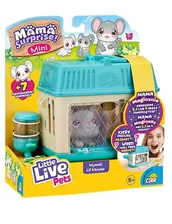 Cobi Figurki Little Live Pets Mama Surprise Mini Niebieski