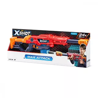 ZURU X-Shot Wyrzutnia Excel Max Attack 24 strzałek