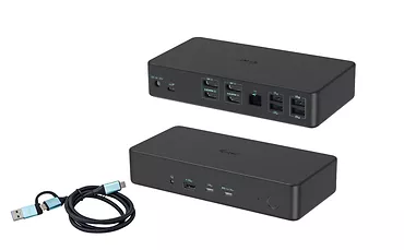 i-tec Stacja dokująca USB 3.0 / USB-C / Thunderbolt 3 Professional Dual 4K Display Docking Station Generation 2 + Power Delivery 100W