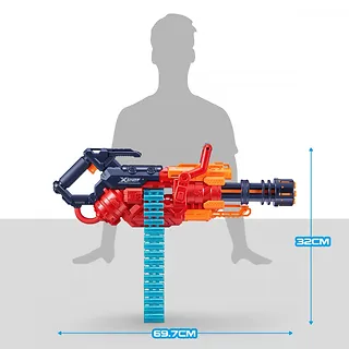 ZURU X-Shot Wyrzutnia Excel Crusher 48 strzałek