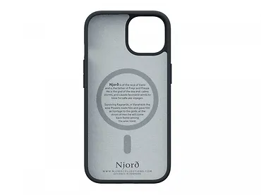 Njord by Elements Etui do iPhone 15 MagSafe zamsz Czarne