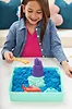Spin Master Piasek kinetyczny Kinetic Sand Zestaw Piaskownica Niebieski