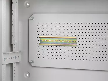 Lanberg Szafa instalacyjna rack wisząca 19 cali 4u+3u 540x200 niskoprofilowa (złożona) szara