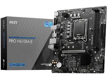 Płyta główna MSI PRO H610M-E s1700 2DDR5 HDMI M.2 mATX