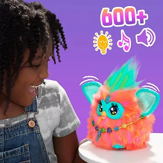 Hasbro Interaktywna maskotka koralowa FURBY 2.0