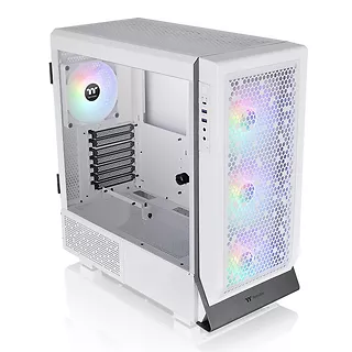 Thermaltake Obudowa - Ceres 500 ARGB*4 Tempered Glass - Snow