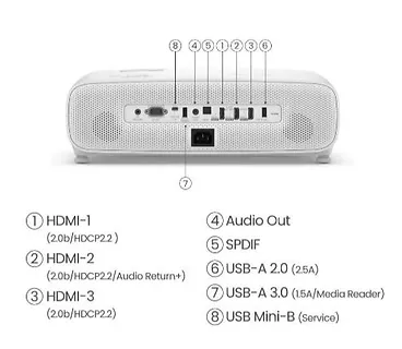 Benq Projektor TK860  DLP 4K 3000ANSI/30000:1/HDMI